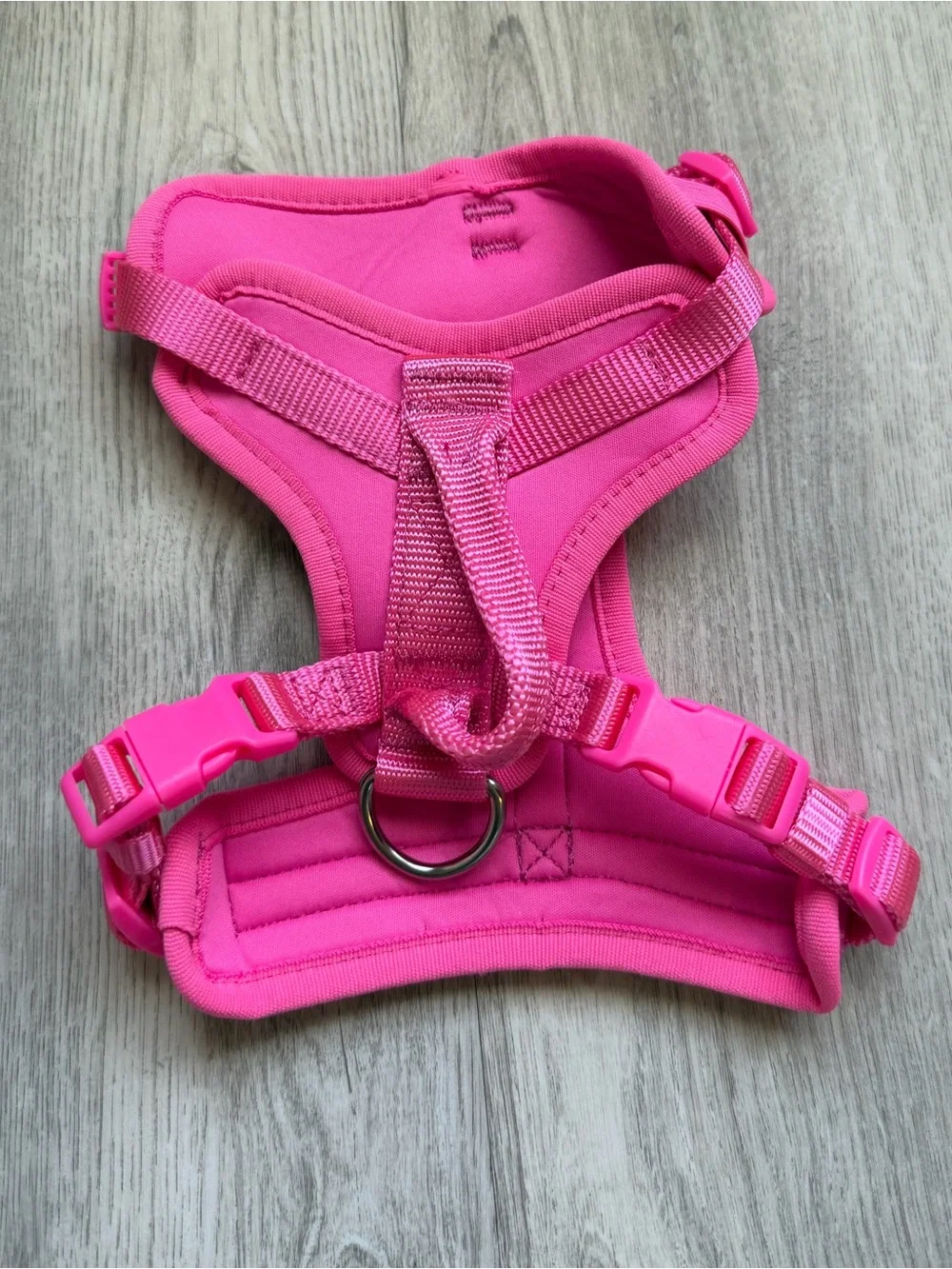 Pets / Small Dog Harness - Adjustable Pink Padded with Snap Buckles - size XS
